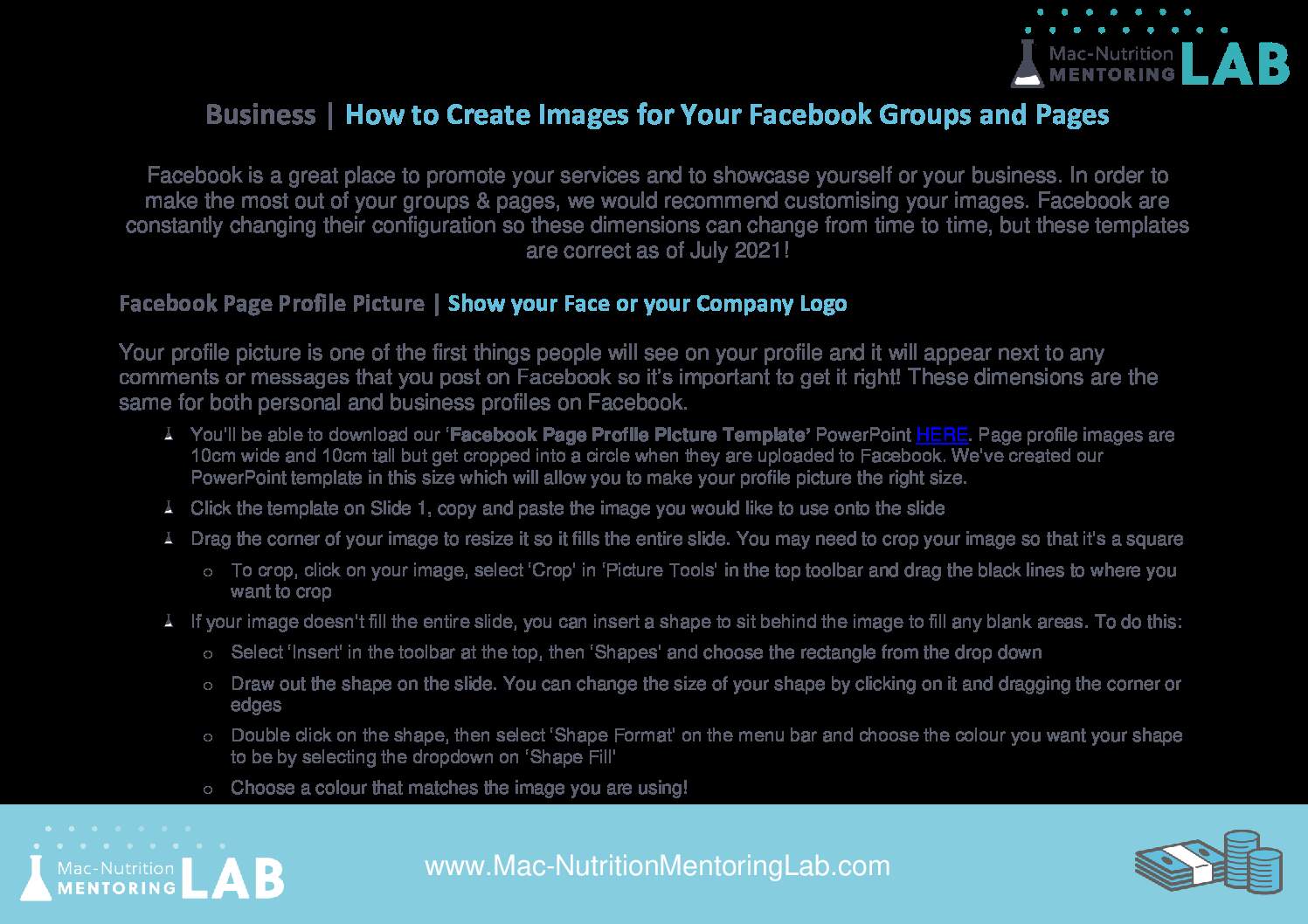 How To Create Images for Your Facebook Groups and Pages - Mentoring Lab ...